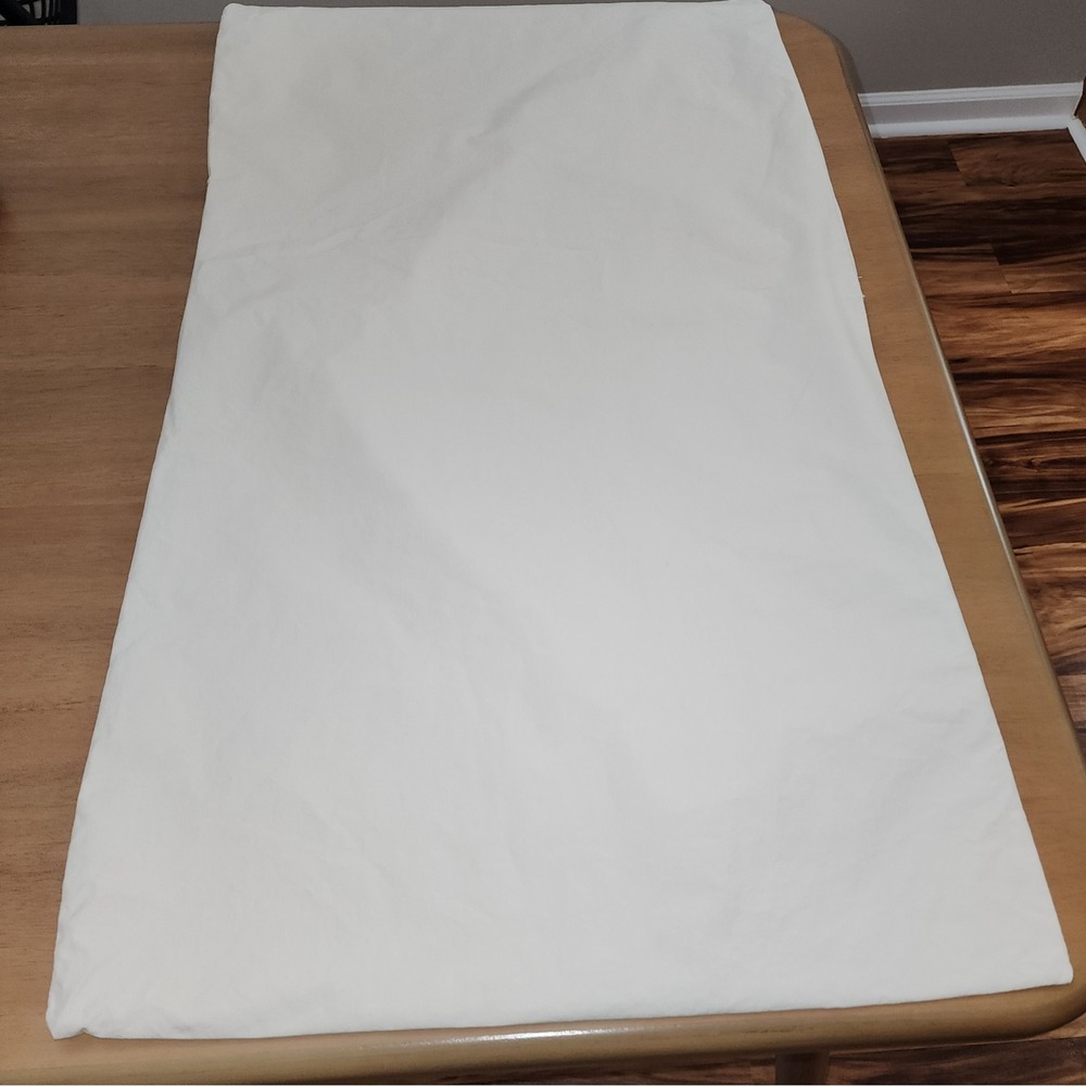 PARACHUTE King size BONE- tan- beige Back Envelope Sham 100% cotton